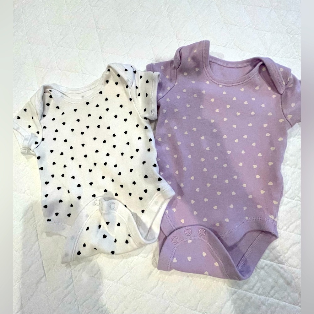 5 Pack - Short Sleeve Onesies Primark 3-6 months - Picture 4 of 5